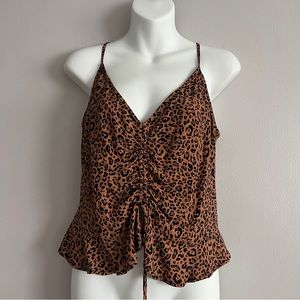 H&M | LEOPARD BLOUSE